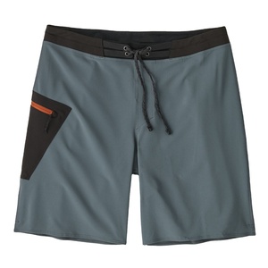 Shorts de bain de luxe personnalisés pour hommes OEM, marque privée, avec logo frontal, tricotés, mi-longs, écologiques, anti-plis, séchage rapide - Product Image 1