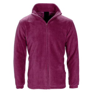 Veste en toile zippée avec doublure en sherpa douce, imperméable, à capuche, unisexe, options de style double, service OEM - Product Image 1