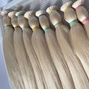 ผมต่อขนาดใหญ่ #613 # สีบลอนด์100% มัดผมมนุษย์แท้ - Product Image 2