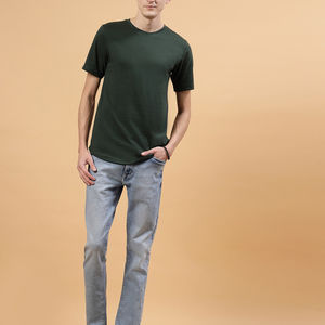 Camiseta de hombre de calidad de marca al por mayor 100% algodón cuello redondo en Nuevo diseño de moda camiseta transpirable de manga corta de secado rápido - Product Image 5