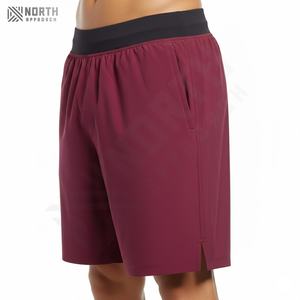 Pantalones Cortos Deportivos Casuales de Lona con Estampado Personalizado para Hombre, para Entrenamiento Físico, Correr, Gimnasio, Verano, Secado Rápido, con Cordón - Product Image 5