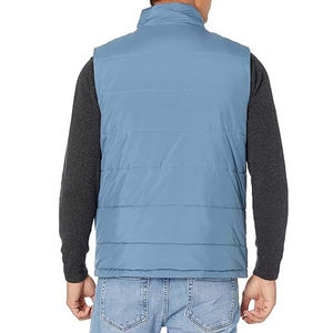 Ropa de invierno Casual otoño acolchado abajo acolchado chaleco acolchado chaquetas ropa de hombre impermeable High Street chaquetas de hombre poliéster - Product Image 2