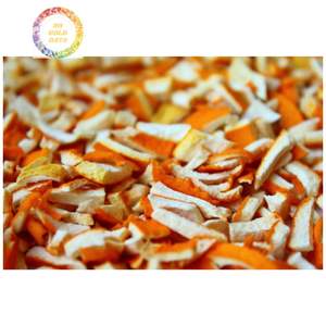 Cáscara de mandarina seca premium, rodajas de cáscara de cítricos naturales para té, condimento, saborizante de hierbas y especias de calidad alimentaria - Product Image 1