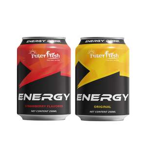 INTERFRESH//OEM Private Label Energy <b>Drinks</b> Original Flavor Beverage OEM Label Caffeine Carbonate Vietnam Hot Selling High - Product Image 4