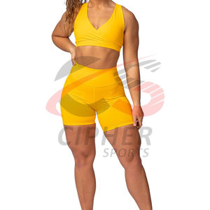 กางเกงวิ่งเอวสูงของผู้หญิงกางเกงออกกำลังกายสะท้อนแสง - Product Image 1