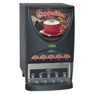 MEILLEURE QUALITÉ! Distributeurs de boissons chaudes iMIX-5 Cappuccino / Espresso avec 5 réservoirs - 120V - Product Image 4