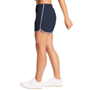 Short respirant à coupe décontractée, confortable et de couleur unie avec logo personnalisé OEM pour femmes, vente en gros, Shorts pour femmes - Product Image 3