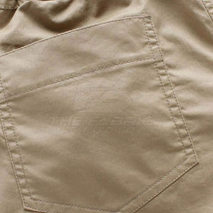 Pantalones Cortos Casuales para Hombre, Cómodos, de Mezcla de Algodón, Ecológicos, de Secado Rápido, Transpirables, con Diseño Sólido, Corte Relajado para Días Cálidos - Product Image 6