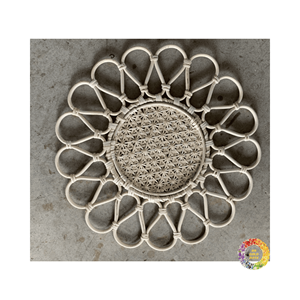 แผ่นรองจานหวายสานธรรมชาติเป็นมิตรกับสิ่งแวดล้อม - Product Image 1