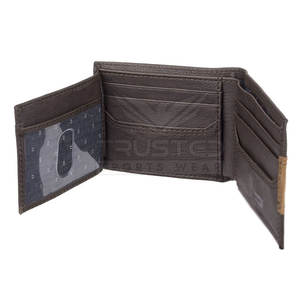 Genuine Leather Wholesale <b>Men</b> Leather <b>Wallets</b> High Quality Custom Made Leather <b>Wallet</b> Made In Pakistan - Product Image 2