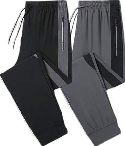 Meilleure vente Vêtements de sport tendance pour athlétisme personnalisables Pantalons droits extensibles Pantalons de gym Pantalons pour hommes - Product Image 4
