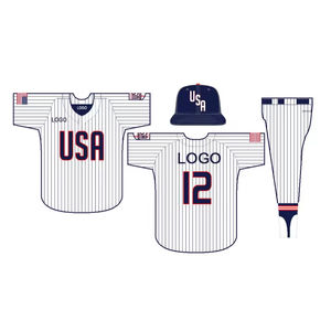 Maillot de baseball avec logo personnalisé conception unisexe maille sublimation antibactérien respirant séchage rapide uniforme de chemise de baseball - Product Image 4