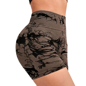 Pantalones cortos deportivos transpirables de longitud corta para mujer, pantalones cortos informales para entrenamiento y correr, pantalones cortos de yoga, venta al por mayor - Product Image 2