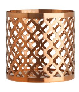 Porte-bougie en métal vintage royal conçu pour les espaces décoratifs avec un style distinctif et une éclairage chaleureux des bougies - Product Image 1
