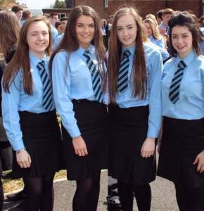 เสื้อเชิ้ตแขนยาวทุกเพศเครื่องแบบนักเรียนชุดนักเรียนสำหรับครูและนักเรียน OEM ตามสั่ง - Product Image 6