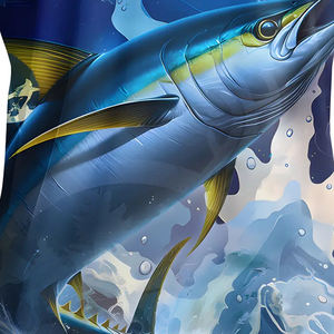 Vente en gros de meilleure chemise de pêche de pêcheur Oem personnalisée pour hommes, couleur de logo personnalisée bleue personnalisée, meilleure vente au Pakistan - Product Image 5