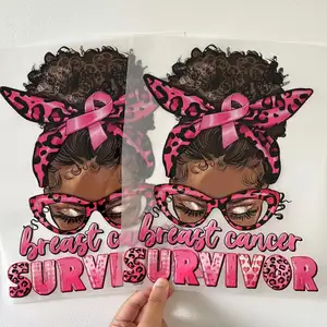 Dtf – <span class=keywords><strong>transfert</strong></span> de chaleur pour le cancer du sein, conception de plasticol, vinyle personnalisé, fer <span class=keywords><strong>sur</strong></span> écran imprimé, <span class=keywords><strong>transfert</strong></span> de chaleur pour t-shirts - Product Image 1