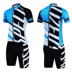 Tenue de cyclisme sur mesure à prix réduit, vêtements d'été unisexes, équipement de course, uniformes de cyclisme 100 % polyester - Product Image 5