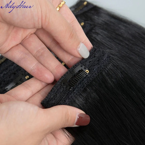 Extensions de cheveux naturels vierges vietnamiens de qualité supérieure, clipsables, livraison rapide, directement de l'usine, bruts et non traités - Product Image 6