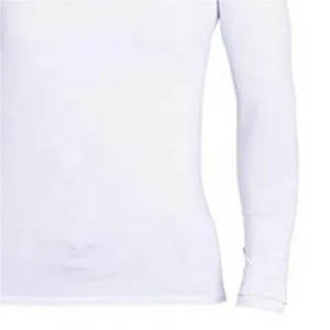 เสื้อแรชการ์ดแขนยาวสีพื้นขายดี สำหรับกีฬา MMA ระบายอากาศได้ดี ผลิตจากผ้าสแปนเด็กซ์/โพลีเอสเตอร์ คุณภาพพรีเมียมสำหรับผู้ชาย ดีไซน์ล่าสุด - Product Image 6