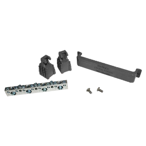 Barre omnibus solaire MidNite 250 ampères 5 pouces avec couvercle MNTBB2-15BLK Isolateur noir - Product Image 2