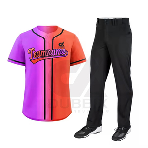 Uniforme de Béisbol al por Mayor para Hombre, Diseño 2023, Personaliza tu Propio Uniforme de Béisbol Transpirable para Adultos, 100% Poliéster - Product Image 1