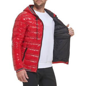 Chaqueta de invierno burbuja por encargo para los hombres chaqueta burbuja precio al por mayor para los hombres mejor venta precio chaqueta burbuja - Product Image 2