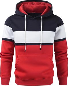 Sweat à capuche surdimensionné pour homme en coton épais polaire Pull Streetwear à épaules tombantes Logo personnalisé Hiver - Product Image 5