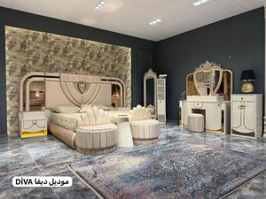 Juego de dormitorio contemporáneo de lujo con cama Murphy reclinable y tocador antiguo almacenamiento de madera tradicional para la vida en casa - Product Image 2