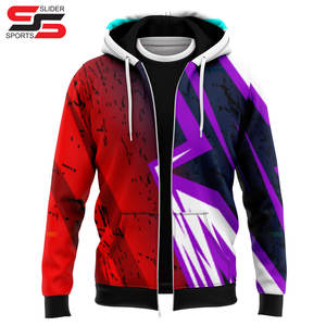 Venta al por mayor personalizado hombres mujeres 100% poliéster sublimación sudaderas con capucha en blanco para la sublimación impresión sudaderas con capucha de gran tamaño para Unisex - Product Image 5