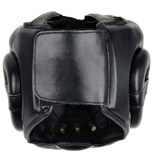 อุปกรณ์ป้องกันศีรษะสำหรับผู้ชายอุปกรณ์ป้องกันศีรษะสำหรับชกมวยวัสดุหนัง - Product Image 2