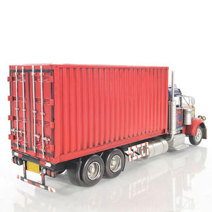 Porte-mouchoirs Big Rig en métal fait à la main, modèle vintage pour la décoration de la maison et les cadeaux - Product Image 3