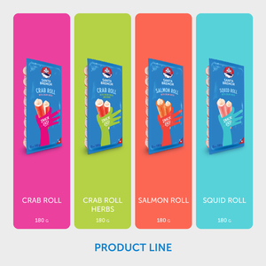 แซลมอนโรลชีสซานตาเบรมอร์ 180 กรัม ผลิตภัณฑ์เซอริมิ ขายส่งจากผู้ผลิต - Product Image 5