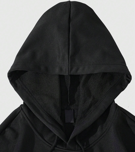 Sweat à capuche unisexe imprimé sérigraphié en coton premium, streetwear, pull pour impression de logo personnalisé en gros - Product Image 3