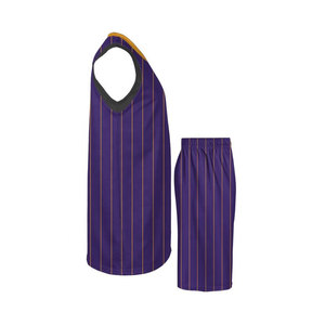 ชุดบาสเก็ตบอลไซส์พิเศษสำหรับผู้ชายชุดพิมพ์ลายระบายอากาศออกแบบได้สำหรับฤดูร้อน - Product Image 4