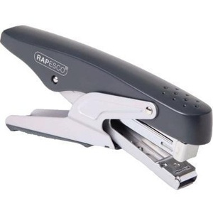 เครื่องเย็บกระดาษ RAPESCO ECO Beluga 24/6 26/6 ความจุ 20 แผ่น (80 กรัม/ตร.ม.) แบบถอดได้/แบบไม่ถอดได้ โครงโลหะ สีดำ/โครเมียม - Product Image 1