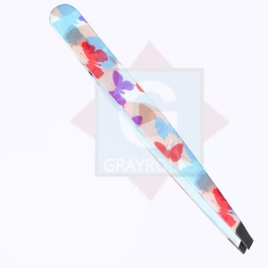 Pinzas para cejas de calidad superior Instrumentos DE BELLEZA DE ACERO INOXIDABLE - Product Image 1