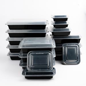 Custom <b>Transparent</b> PET PS Plastic <b>Boxes</b> Disposable Clear Packaging Containers for Fruits Vegetables Bulk Supply - Product Image 1