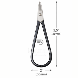 MANAN INSTRUMENTS Ciseaux à fil de précision en acier inoxydable de haute qualité de 5,5 pouces, coupe-fil à ressort pour bijoux, bricolage - Product Image 5