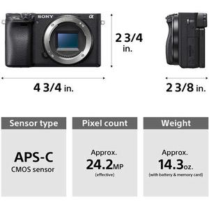 กล้องดิจิตอลมิเรอร์เลส APS-C พร้อมเลนส์ 18-135 มม. ชุดอุปกรณ์ประกอบด้วยกระเป๋าสะพาย บัตร SD 64GB ขาตั้งกล้อง ชุดทำความสะอาด-16 รายการ - Product Image 6
