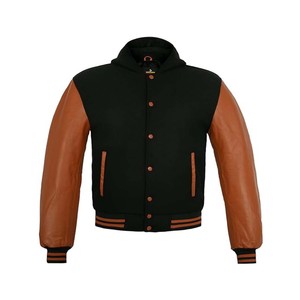 Customized OEM Varsity College Jackets Wholesale Blank Breathable <b>Plus</b> <b>Size</b> <b>Man</b> Jacket - Product Image 6