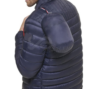 Vente en gros OEM Veste polaire longue d'hiver en nylon et polyester légère et chaude avec logo personnalisé Vestes polaire pour hommes - Product Image 2