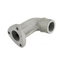 Coude de silencieux pour tuyau d'échappement compatible avec Massey Ferguson 1874025M2 MF 35 65 135 165 175 185 265 275 285 390 A4212 A4236