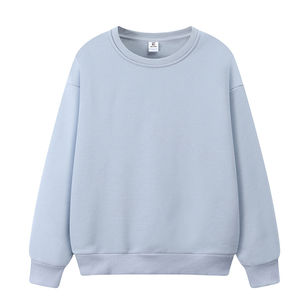 Fabricante de Ropa al por Mayor, Sudadera Unisex de Cuello Redondo, Algodón Grueso de 500 GSM, Tallas Grandes - Product Image 4