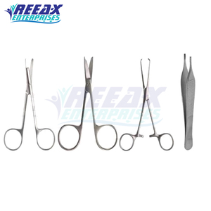 Kit de instrumentos quirúrgicos de acero inoxidable de alta calidad de 21 piezas, la colección más nueva de REEAX ENTERPRISES - Product Image 3