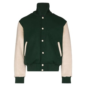Chaqueta Universitaria de Alta Calidad para Hombre, Ropa Casual de Otoño, Superventas, Diseño de Moda Urbana Personalizado, MOQ Bajo, Tela de Felpa 2026 - Product Image 1