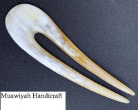 Épingle à cheveux en corne de buffle de qualité supérieure Accessoires pour cheveux à prix compétitif Bâton à cheveux en corne de buffle naturelle à bas prix