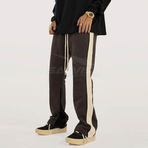 Servicio OEM, Nuevo Diseño, Pantalones Deportivos Casuales para Hombre, Mejor Precio, Pantalones Deportivos Acampanados para Hombre, Talla Adulto, para Venta en Línea - Product Image 2