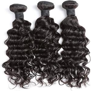 Indien péruvien brésilien cuticule alignée 12A paquets de vague de corps vierge brute vendeur de cheveux véritables extensions de cheveux humains du sud de l'Inde - Product Image 5