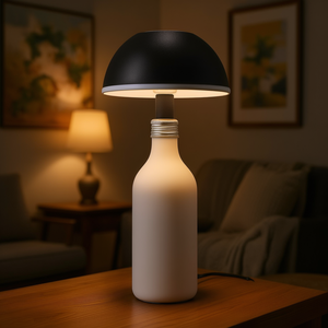 Lampada Personalizzata a Forma di Bottiglia Kalvan per Arredamento Casa - Product Image 3